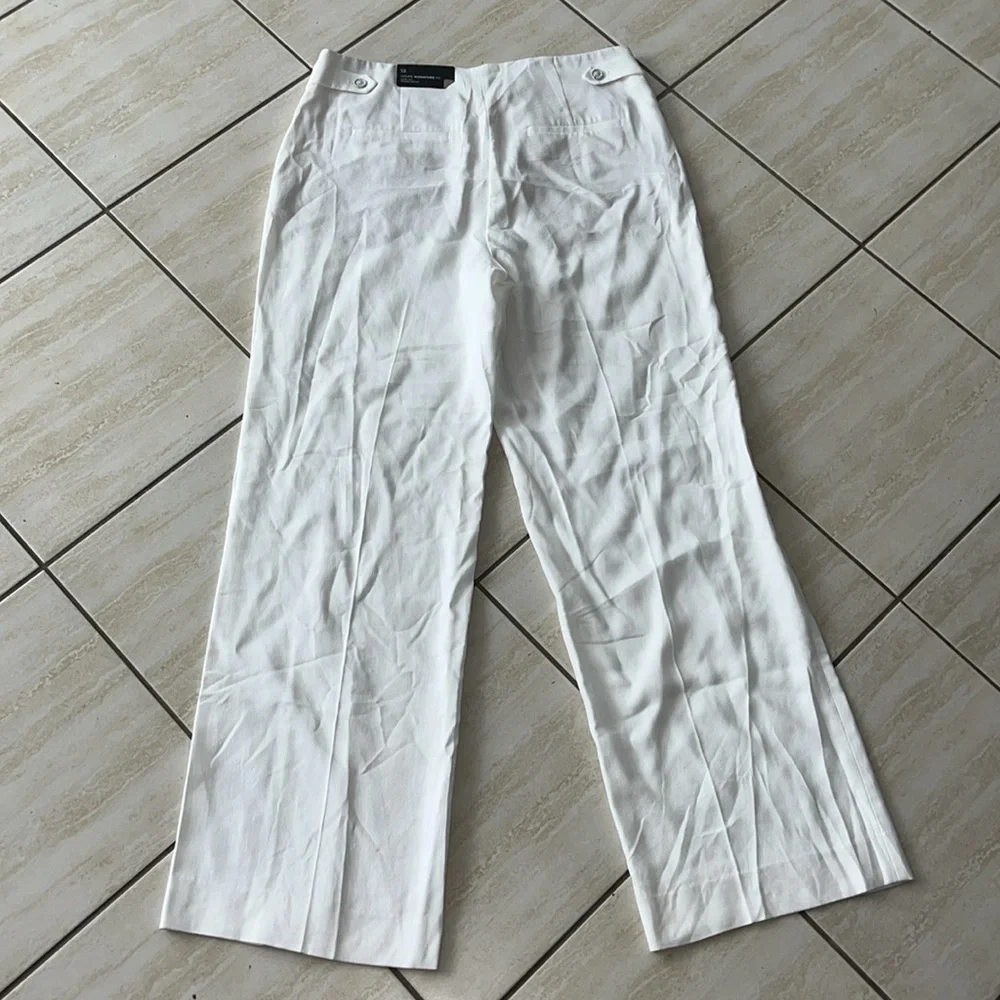 NWT RW&Co Wide Leg Tencel Pant Size 12 - Picture 11 of 12